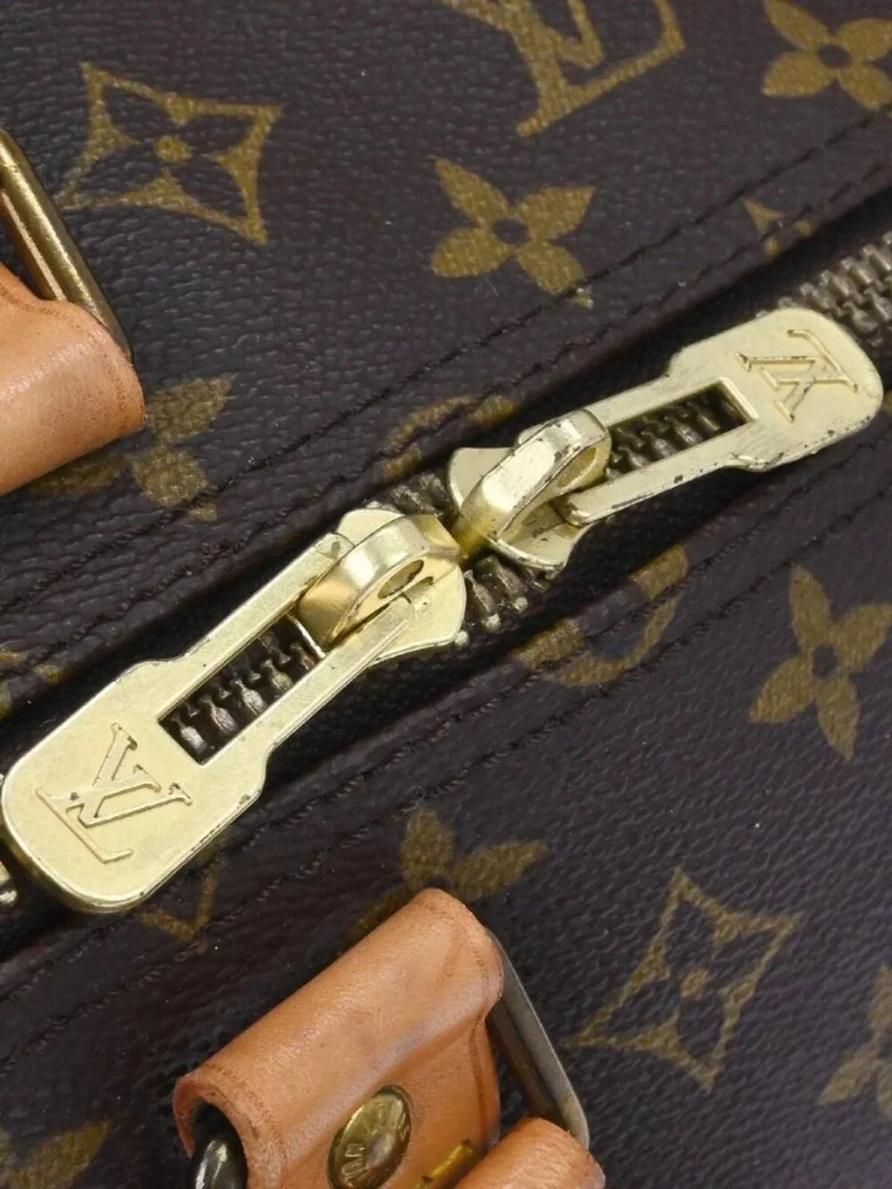 Best LOUIS VUITTON KEEPALL 60 TRAVEL HANDBAG MONOGRAM M41422 SA852 BQ00235 - Picture 11 of 16